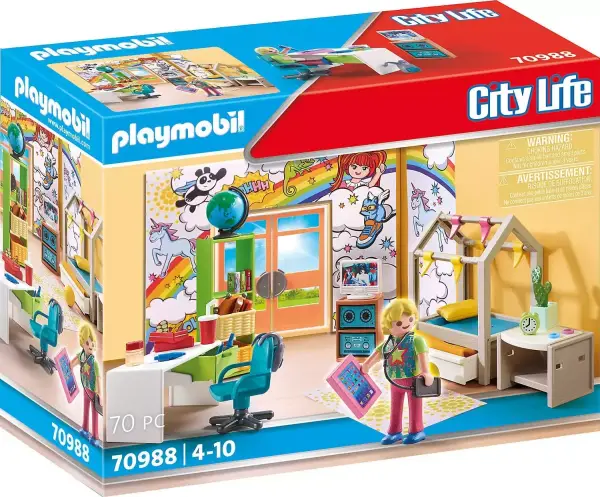 "PLAYMOBIL City Life 70988: Habitación para Adolescentes, Juguetes desde 4 años" "PLAYMOBIL City Life 70988: Habitación para Adolescentes, Juguetes desde 4 años"