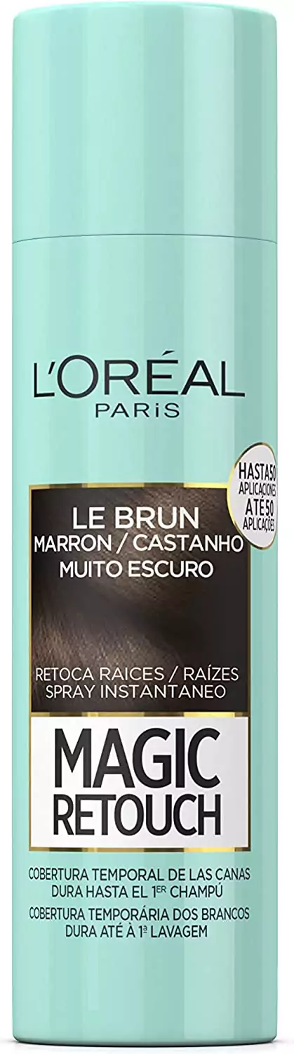 L'Oreal Paris Magic Retouch Spray Castaño Oscuro - 150 ml L'Oreal Paris Magic Retouch Spray Castaño Oscuro - 150 ml
