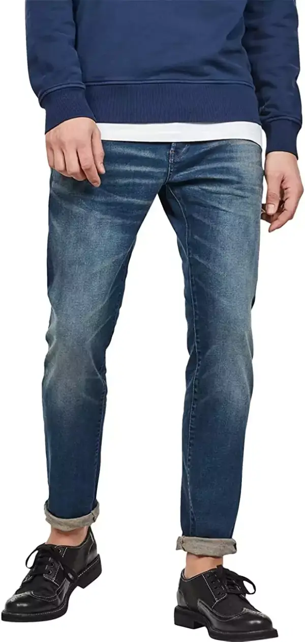 Jeans G-Star Raw 3301 Slim Fit, Azul (Worker Blue Faded) 36x32 Hombres Jeans G-Star Raw 3301 Slim Fit, Azul (Worker Blue Faded) 36x32 Hombres