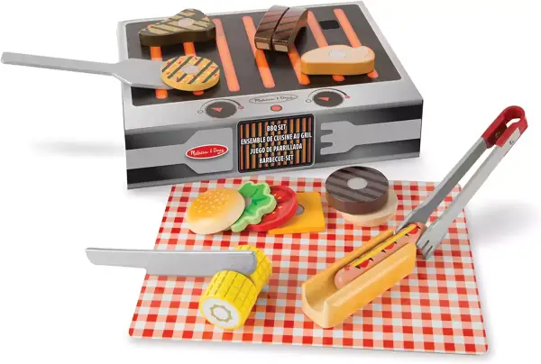 Juguete de Ensalada de Madera Melissa & Doug, 50 Piezas para Niños de 3-7 Años Juguete de Ensalada de Madera Melissa & Doug, 50 Piezas para Niños de 3-7 Años