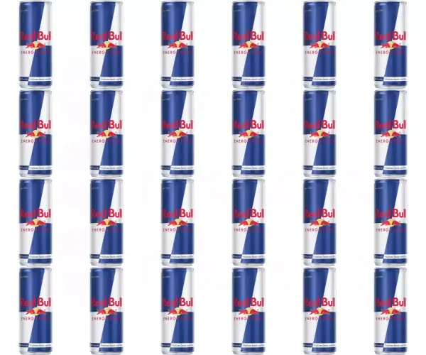 24 x 250ml Red Bull Bebida Energética 24 x 250ml Red Bull Bebida Energética
