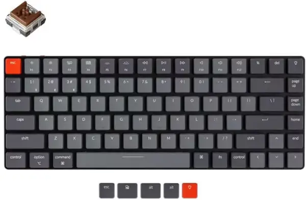 Teclado Mecánico Keychron K3 Ultra Slim ISO-ES Teclado Mecánico Keychron K3 Ultra Slim ISO-ES