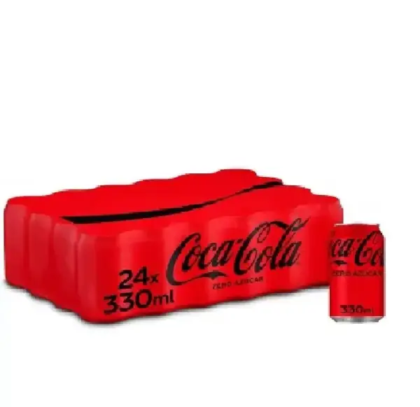 Pack 24 Cola-Cola Zero 33cl lata Pack 24 Cola-Cola Zero 33cl lata