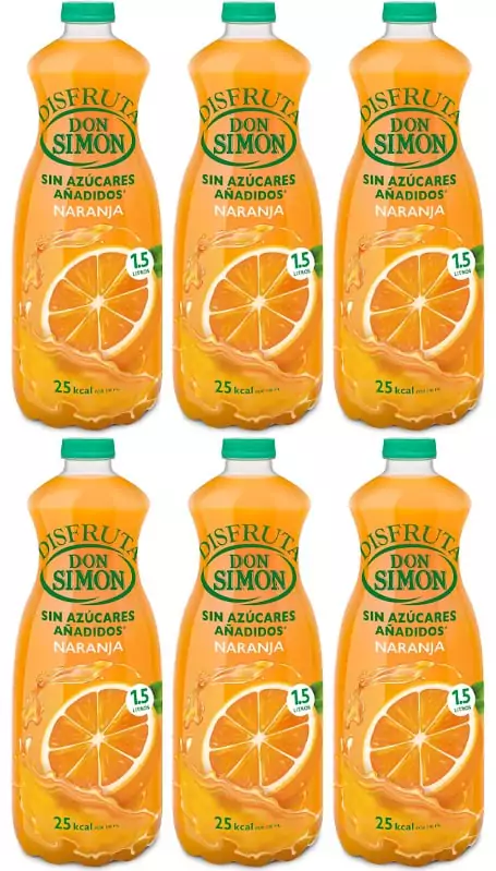 6x 1,5L ZUmos Don Simón Naranja 6x 1,5L ZUmos Don Simón Naranja