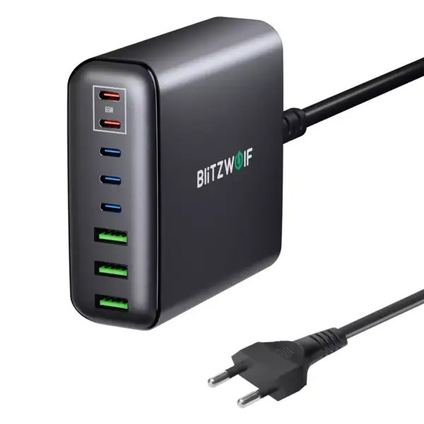 Estación de Carga USB BlitzWolf 250W 8en1 Estación de Carga USB BlitzWolf 250W 8en1