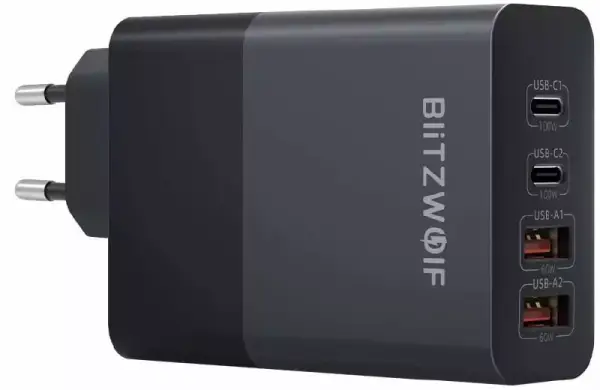 Cargador GaN BlitzWolf 120W QC4.0 Cargador GaN BlitzWolf 120W QC4.0