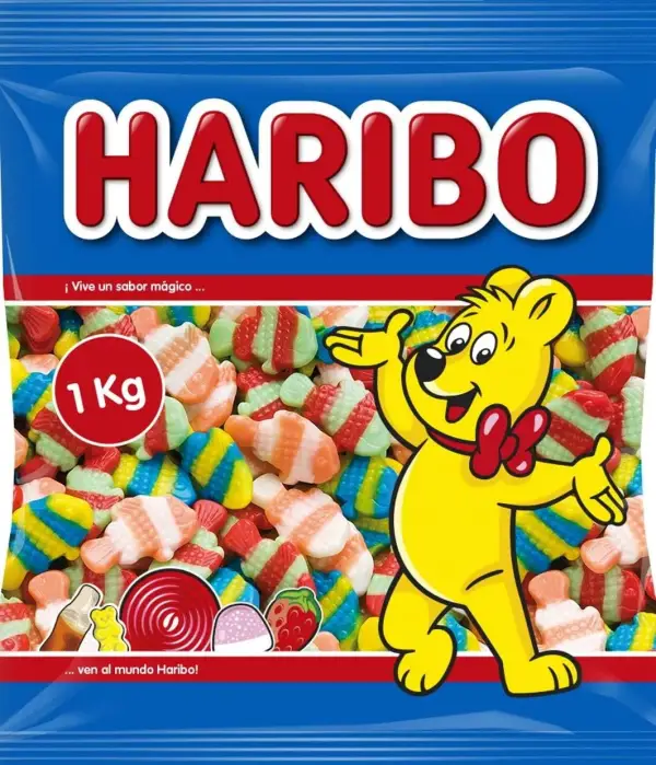1Kg de gominolas Peces Payaso Haribo 1Kg de gominolas Peces Payaso Haribo