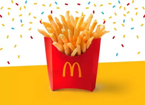 Patatas medianas en McDonald’s Patatas medianas en McDonald’s