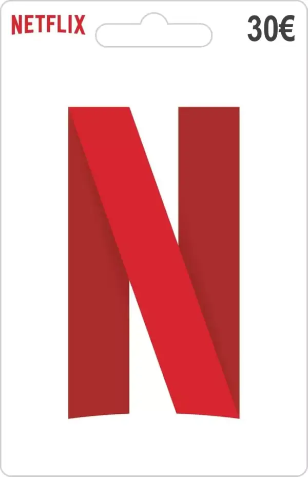 Tarjeta regalo 30€ Netflix Tarjeta regalo 30€ Netflix