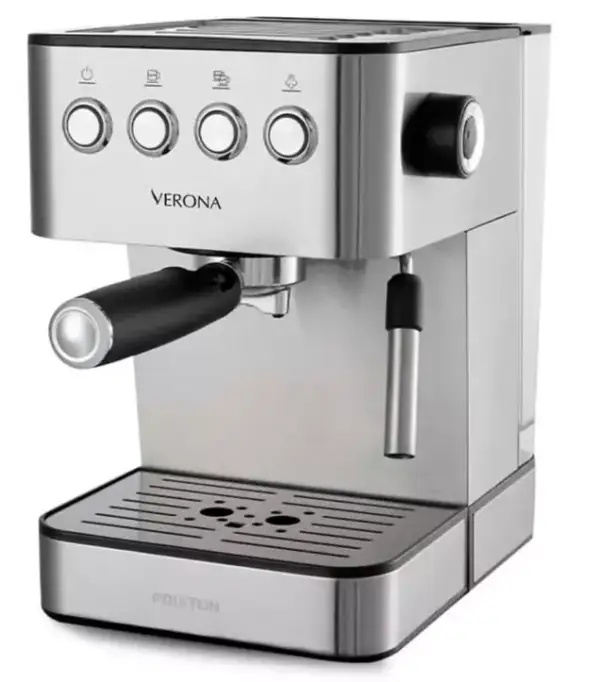 Cafetera Italiana Verona con Portafiltro de Doble Salida Cafetera Italiana Verona con Portafiltro de Doble Salida