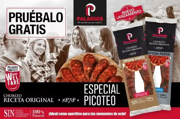 Prueba los Chorizos Palacios (Reembolso) Prueba los Chorizos Palacios (Reembolso)