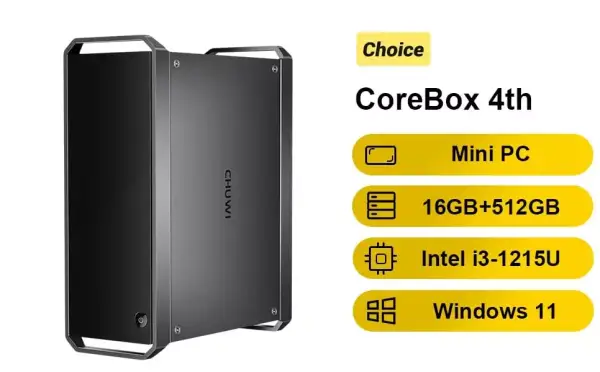 PC Chuwi Intel Core i3-1215U 16GB+512GB PC Chuwi Intel Core i3-1215U 16GB+512GB