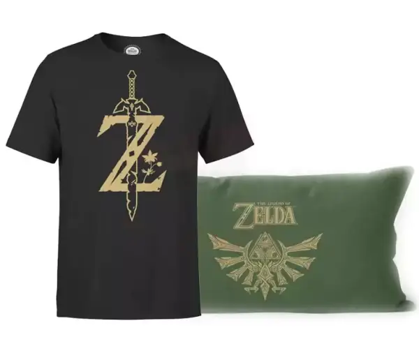 Pack Camiseta + Cojín Zelda Pack Camiseta + Cojín Zelda