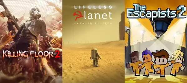 Killing Floor 2, Lifeless Planet y The Escapists 2 Epic Games Killing Floor 2, Lifeless Planet y The Escapists 2 Epic Games