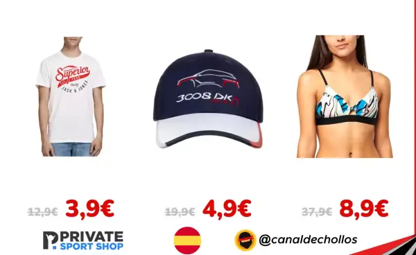 Hasta 89% de descuento en Outlet SportsWear & LifeStyle Hasta 89% de descuento en Outlet SportsWear & LifeStyle