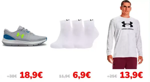 Hasta 60% descuento en una gran selección Under Armour desde Showroomprive Hasta 60% descuento en una gran selección Under Armour desde Showroomprive