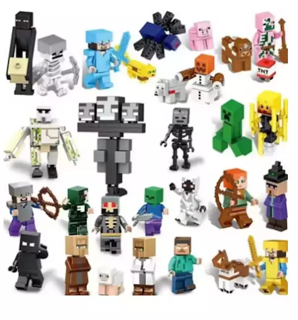 29 personajes de Minecraft tipo Lego 29 personajes de Minecraft tipo Lego