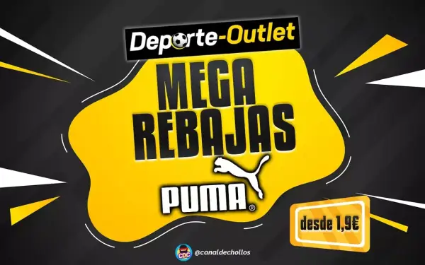 Mega rebajas en productos Puma desde 1,9€ Mega rebajas en productos Puma desde 1,9€