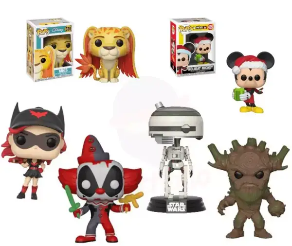 2 Funkos a elegir entre +120 diferentes (Marvel, Disney, Star Wars, etc.) 2 Funkos a elegir entre +120 diferentes (Marvel, Disney, Star Wars, etc.)