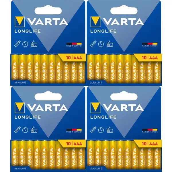 40 Pilas AAA VARTA 40 Pilas AAA VARTA