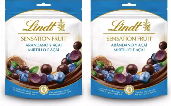 2x 150g Lindt SENSATION FRUIT 2x 150g Lindt SENSATION FRUIT