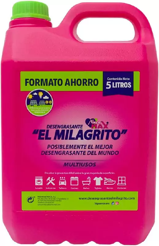 Desengrasante El Milagrito 5L Desengrasante El Milagrito 5L