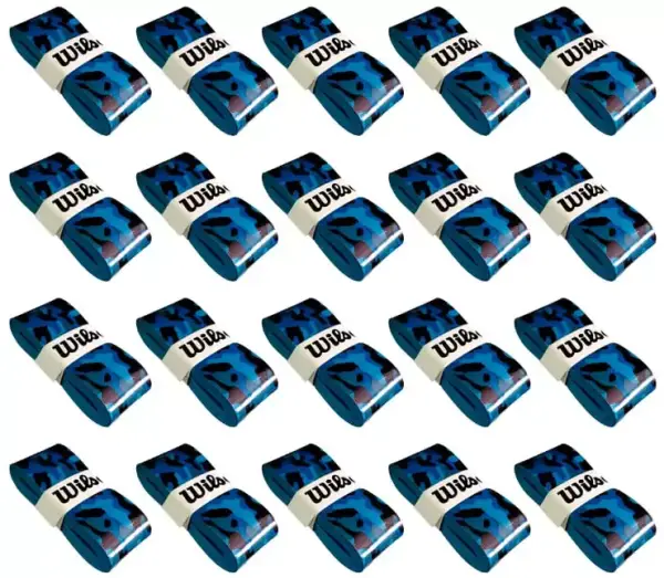 Pack 36 + 12 Grips estampados y lisos Wilson para Pádel Pack 36 + 12 Grips estampados y lisos Wilson para Pádel