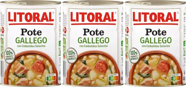 3x430g LITORAL Pote Gallego 3x430g LITORAL Pote Gallego