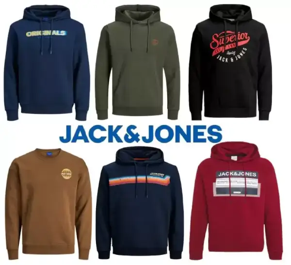 Sudaderas Jack & Jones para hombres Sudaderas Jack & Jones para hombres