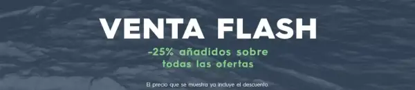 25% EXTRA en las rebajas Quiksilver 25% EXTRA en las rebajas Quiksilver
