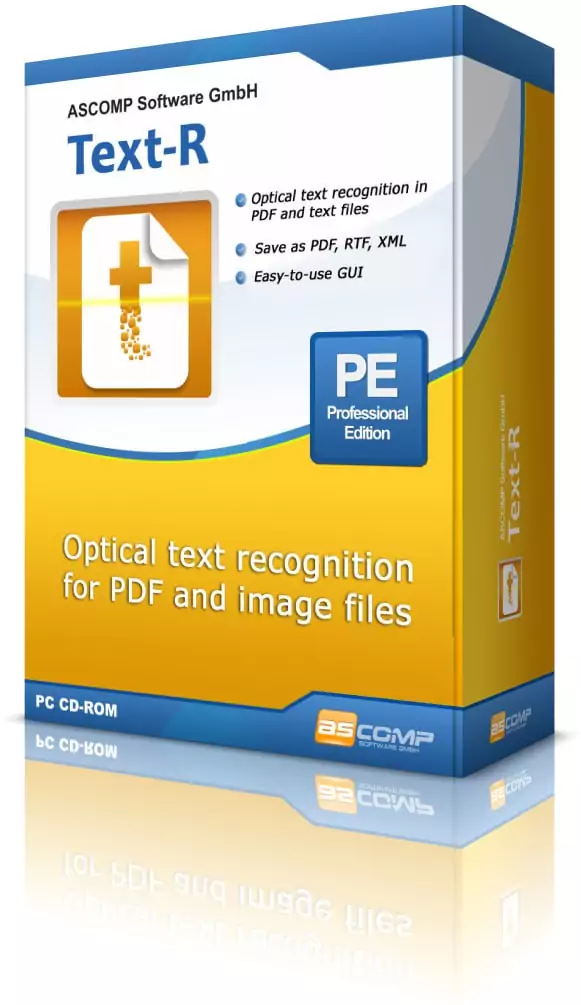 Text-R OCR Software Professional Edition Text-R OCR Software Professional Edition