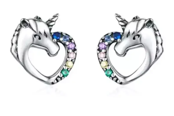 Pendientes de unicornio Pendientes de unicornio