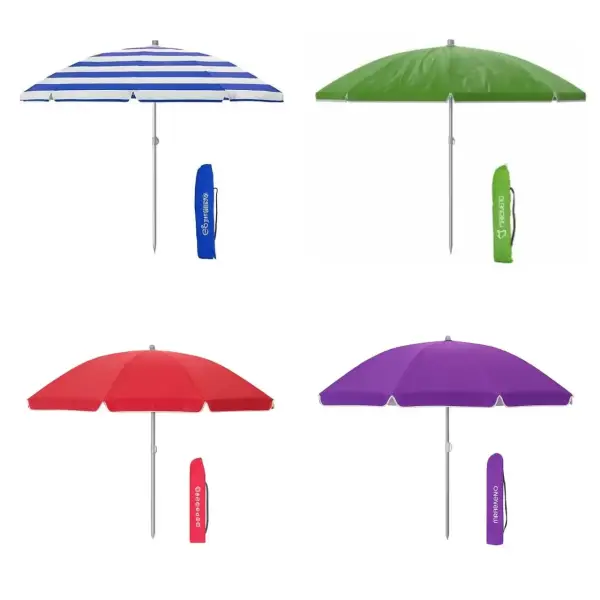 2 sombrillas de 140cm para playa piscina o jardín 2 sombrillas de 140cm para playa piscina o jardín