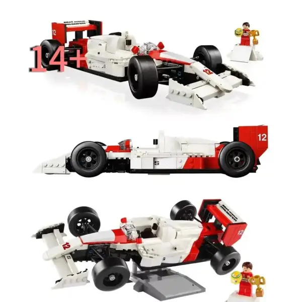 Bloques de Construcción McLaren MP4/4 y Ayrton Senna Bloques de Construcción McLaren MP4/4 y Ayrton Senna