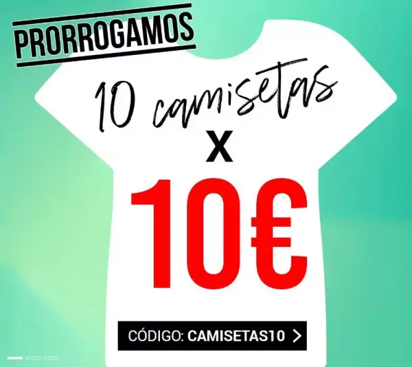 10 Camisetas en el Outlet de Venca 10 Camisetas en el Outlet de Venca