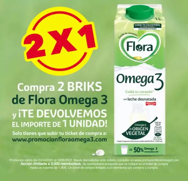 Prueba 2 Briks de Flora Omega 3 Prueba 2 Briks de Flora Omega 3