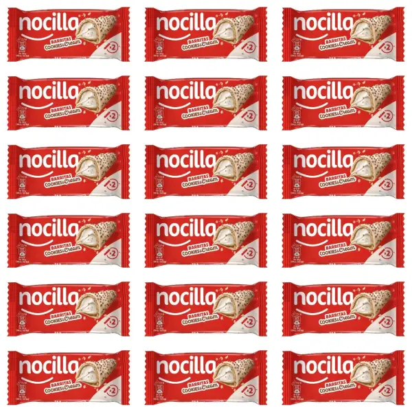 18 paquetes de Nocilla Cookies & Cream 18 paquetes de Nocilla Cookies & Cream