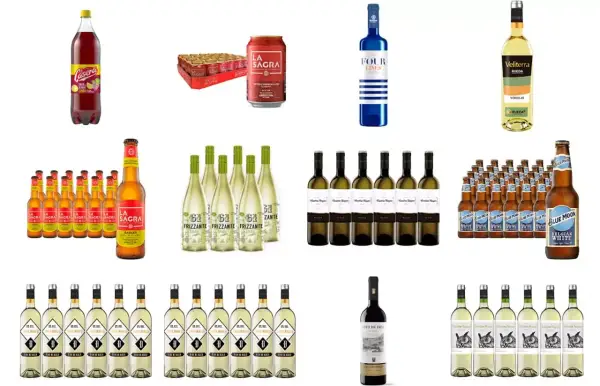 3x2 en selección de bebidas y vinos 3x2 en selección de bebidas y vinos