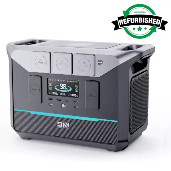 Estación de energía portátil DaranEner neo Pro 1800W Reacondicionada Estación de energía portátil DaranEner neo Pro 1800W Reacondicionada