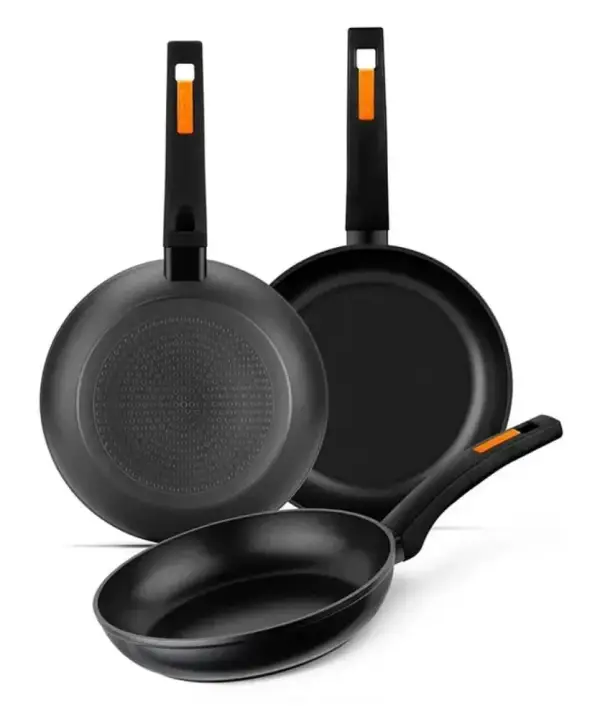 Set 3 Sartenes Monix Fuego 20, 24 y 28 cm Set 3 Sartenes Monix Fuego 20, 24 y 28 cm
