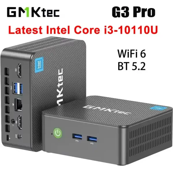 GMKtec G3 Pro MINI PC Intel Core i3-10110U GMKtec G3 Pro MINI PC Intel Core i3-10110U