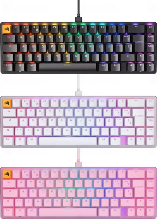 Teclado Mecánico Glorious Gaming GMMK 2 Compact 65% Teclado Mecánico Glorious Gaming GMMK 2 Compact 65%