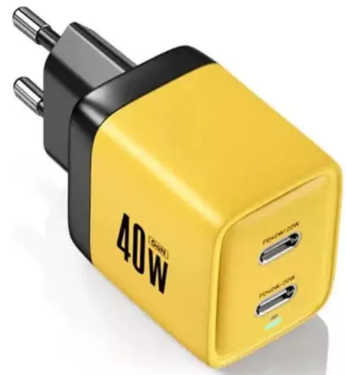 Cargador GaN 40W Dual Asometech Cargador GaN 40W Dual Asometech