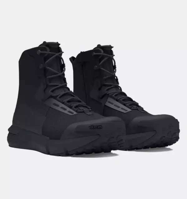 Botas tácticas con cremallera Under Armour Valsetz para hombre Botas tácticas con cremallera Under Armour Valsetz para hombre