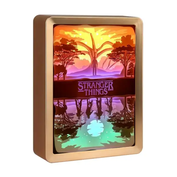 Caja de luz 3D DIY Stranger Things Caja de luz 3D DIY Stranger Things