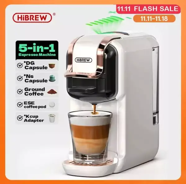 Máquina de café de cápsulas HiBREW Máquina de café de cápsulas HiBREW