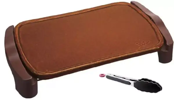 Plancha de asar Jata GR559 de terracota + pinza de regalo Plancha de asar Jata GR559 de terracota + pinza de regalo