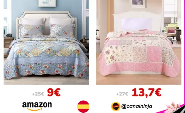Juego colcha de cama 3pcs Juego colcha de cama 3pcs