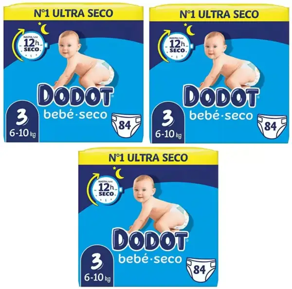 Pañales Dodot Bebé Seco Pañales Dodot Bebé Seco