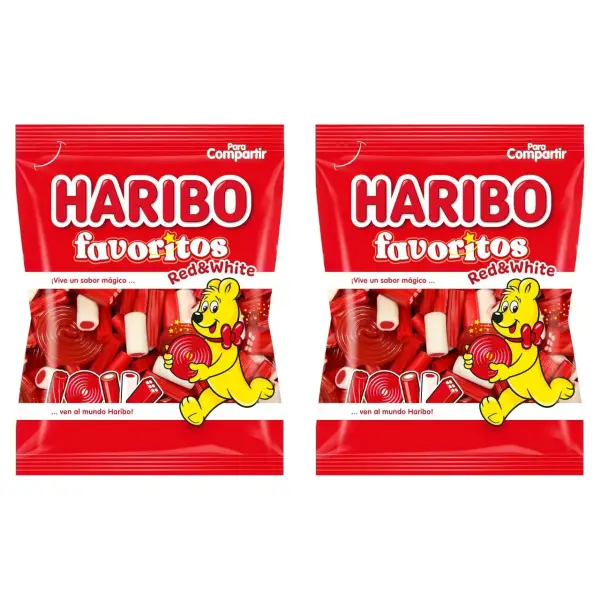Haribo Favoritos Red&White150 g Haribo Favoritos Red&White150 g